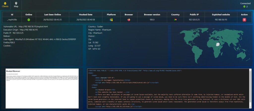 XSS Exploitation Tool